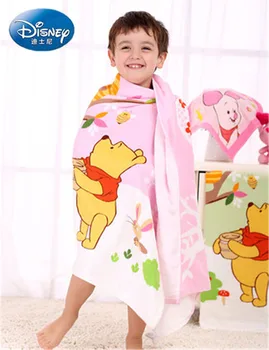 

Disney Winne the pooh super larger Bath Towel Beach towel 70x140cm Soft comfortable cover blanket Baby child gauze quilt
