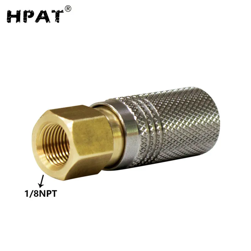 HPAT 2 шт./партия Пейнтбол PCP женский Quick Release отключить соединитель разъем 1/8BSPP или 1/8NPT или M10* 1