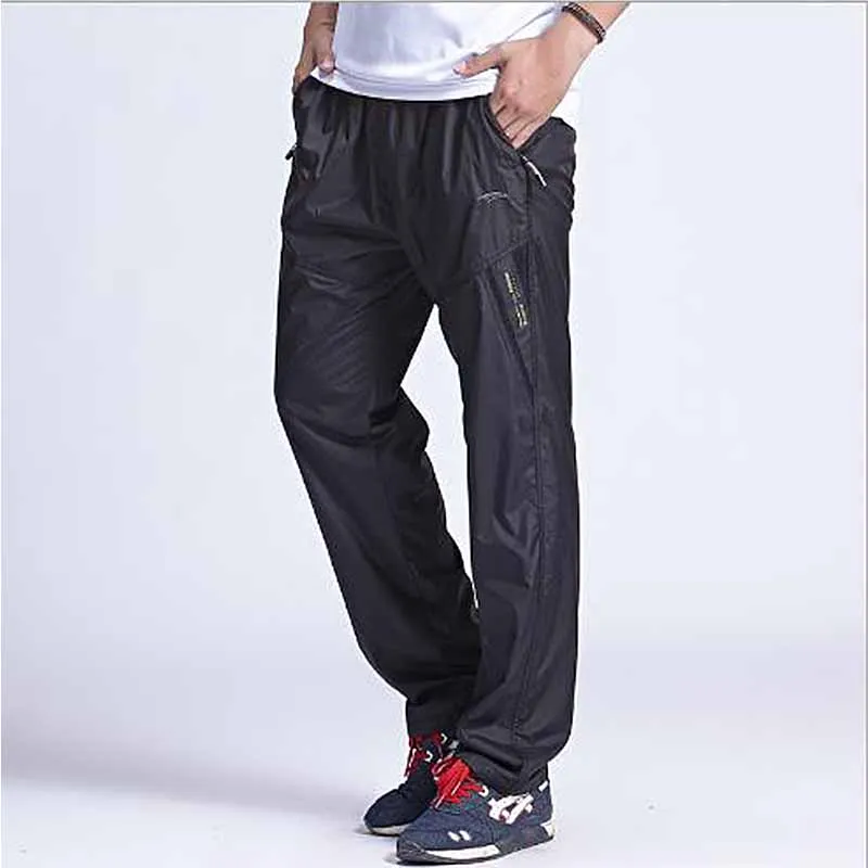 plus size fat trousers spring summer casual pants men's sweatpants mid full pants loose thin sweatpants pants men clothes 2019 cheap sweatpants