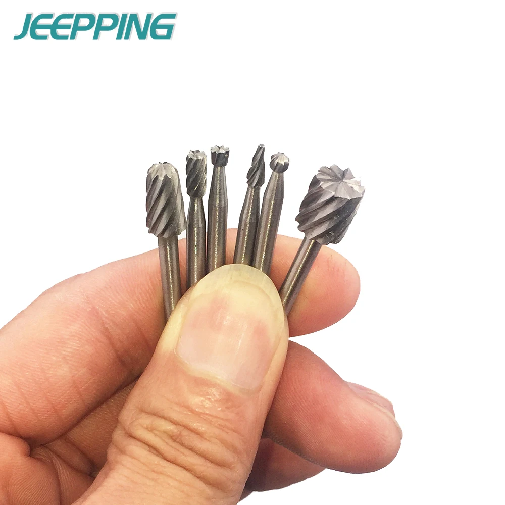 6pc Accessories Dremel 3000 Tools Mini Driil Woodworking Bits Drill