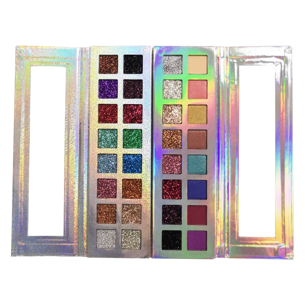 

2019 New Arrive 16 colors makeup eyeshadow palette Glitter Matte eyeshadow Make up eye shadow palettes 12pcs