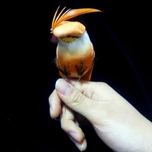 12 шт./компл. попугай птица искусственный Пернатый животное орнамент садовое украшение