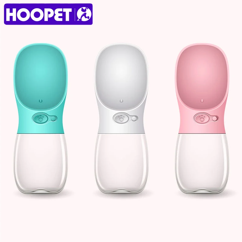 HOOPET Pet Dog Fedding Bottle Food Grade Plastic Outdoor Travel Portable Pet Dog Cat Drinking Water Bottle Tool HOOPET Pet Dog Fedding Bottle Food Grade Plastic Outdoor Travel Portable Pet Dog Cat Drinking Water Bottle Tool