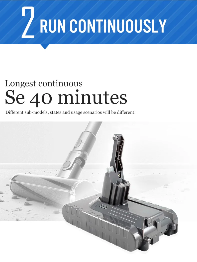 3500mAh для Dyson V8 Высокое качество 21,6 V перезаряжаемая литий-ионная батарея для пылесоса