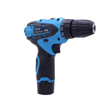 

12V Household Tool Rechargeable Hand Drill Lithium Battery Wireless Impact Micro Electric Screwdriver Cordless Drill 18 Speeds
