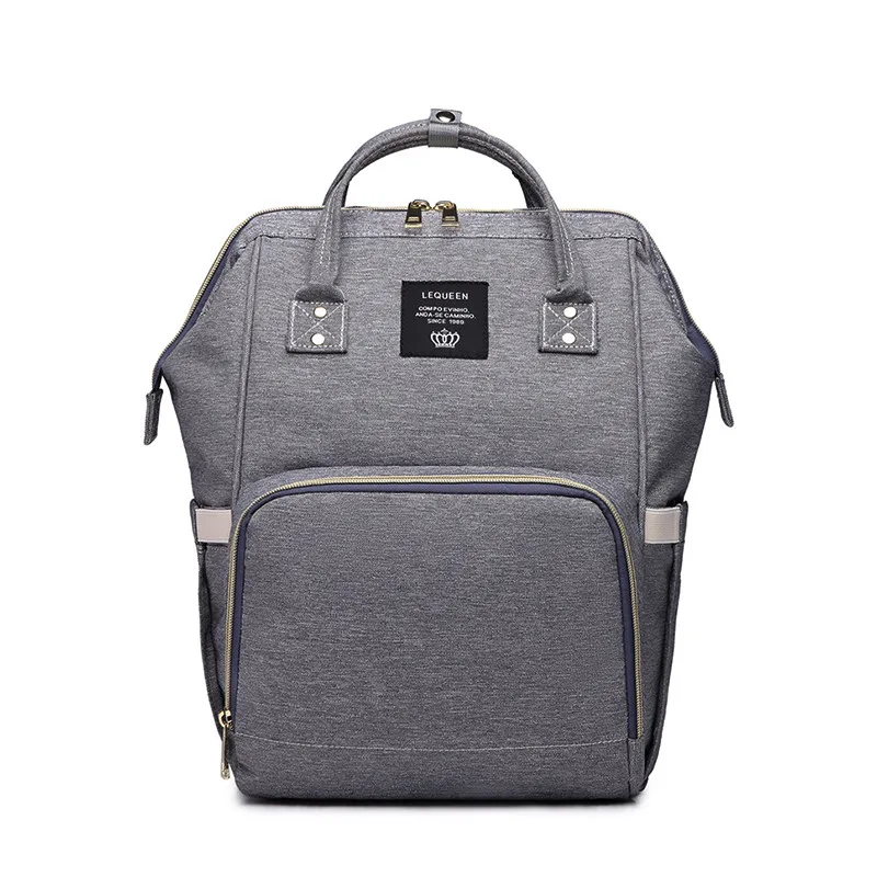 Gabesy модная сумка для подгузников для мам и мам, брендовая Большая вместительная детская сумка, рюкзак для путешествий, дизайнерская сумка для ухода за ребенком - Цвет: B