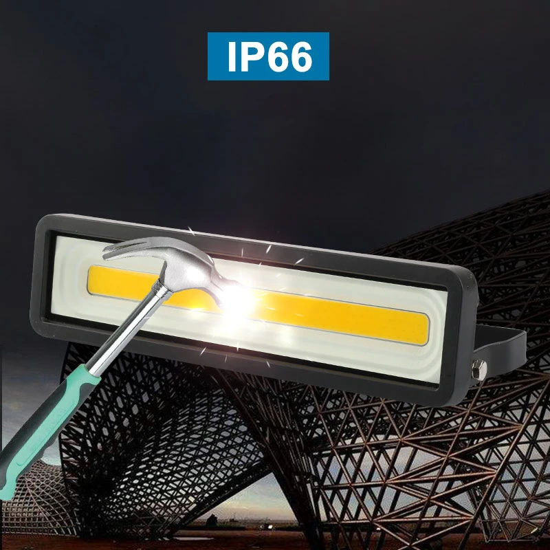 Открытый светодиодный прожектор мощностью 50 Вт Водонепроницаемый IP66 220 V проектор фонарик светодиодный настенный светильник лужайки для коридор двор