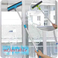 Инструмент для мытья стеклянных окон щетка для мытья стеклянных окон Регулируемая длинная ручка Чистящая Щетка для ванной комнаты