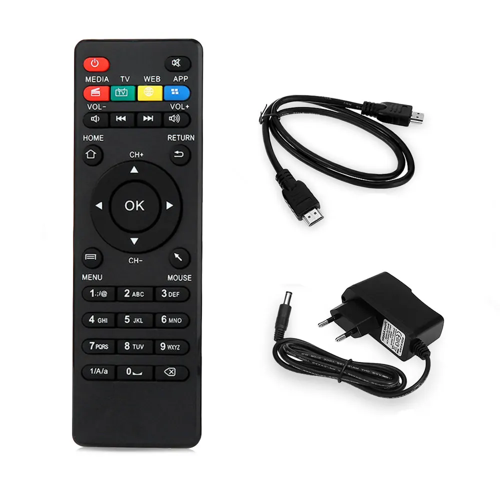 TX3Mini L ТВ приставка Android 7 1 ОС четырехъядерный 1G 8G 2G 16G Amlogic S905W 2 4 ГГц WiFi Bluetooth HDMI