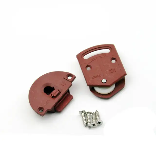 Old Fashioned Wardrobe Sliding Door Roller Wheel Plastic Wheel Cabinet Hang Runner Track Wheel Accessories