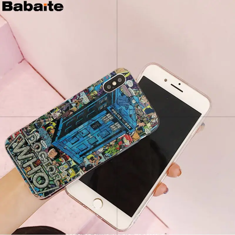 Babaite Tardis Box Doctor Who Colorful Cute Phone Accessories Case for Apple iPhone 8 7 6 6S Plus X XS MAX 5 5S SE XR Cellphones Babaite Tardis Box Doctor Who Colorful Cute Phone Accessories Case for Apple iPhone 8 7 6 6S Plus X XS MAX 5 5S SE XR Cellphones