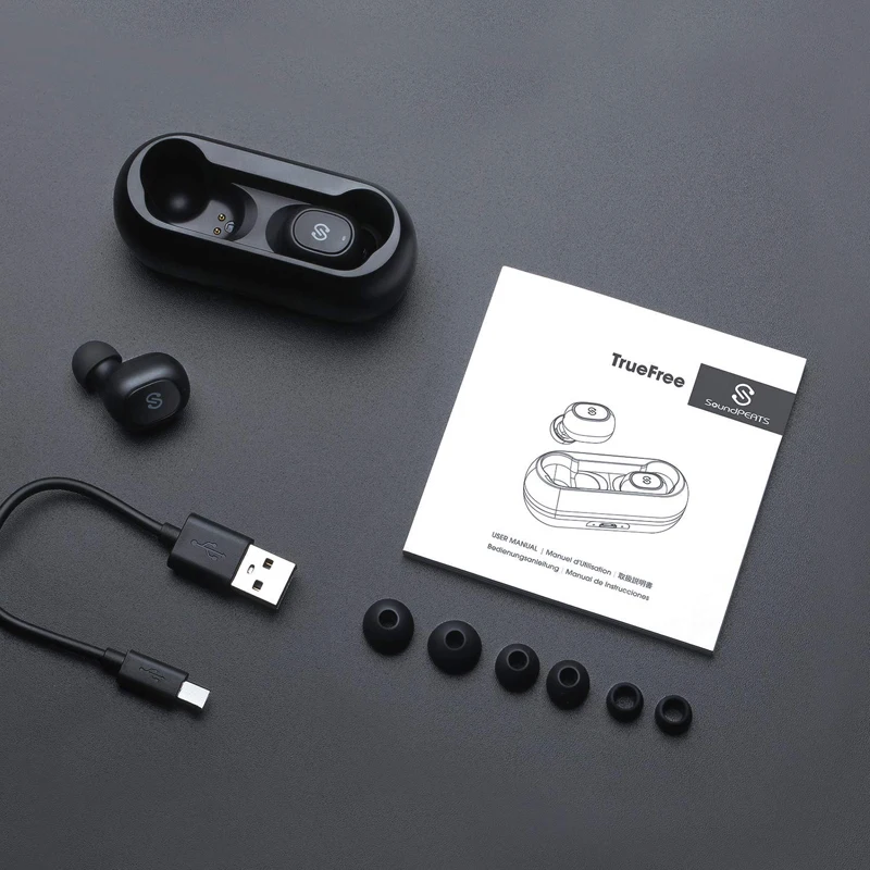 SoundPEATS Truefree TWS Bluetooth наушники мини невидимые 3D HiFi стерео 5 0 беспроводные