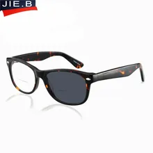 Ацетатные бифокальные дальнозоркие очки бифокальные солнечные очки фотохромные очки для чтения+ 1,0/+ 1,5/+ 2,0/+ 2,5/+ 3,0