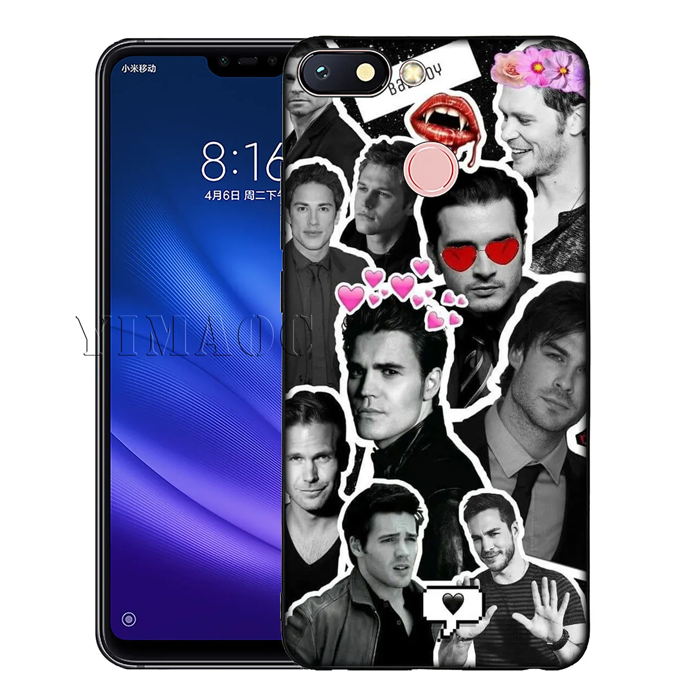 YIMAOC Дневники вампира Ian Somerhalder Мягкий силиконовый чехол для Xiaomi Mi 9 9T CC9 CC9E A3 PRO 8 SE A2