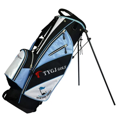Легкая стандартная подставка для гольфа, штатив-стойка для гольфа, сумка для гольфа, полный комплект для гольфа, стандартная корзина для хранения мячей D0646 - Цвет: Синий