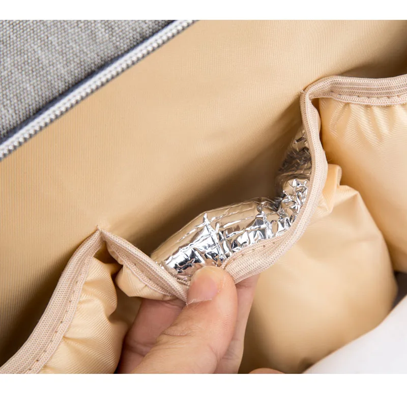  2019 nueva interfaz USB bolsa de pañales para bebé bolsa grande de mamá mochila cuidado del bebé im