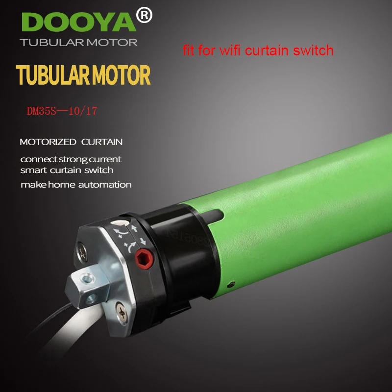 Высококачественный оригинальный трубчатый двигатель Dooya 220 В 50 МГц DM35S для