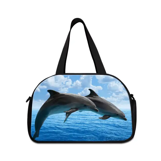 Y Small Duffle Bag Dolphin Printing Gymy Tote With Shoe Pocket Womens Workout Bags On Best Travel Brands Y Small Duffle Bag Dolphin Printing Gymy Tote With Shoe Pocket Womens Workout Bags On Best Travel Brands