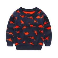 Импортные товары; коллекция года; осенне-зимний детский свитер с героями мультфильмов; шерстяной свитер для мальчиков