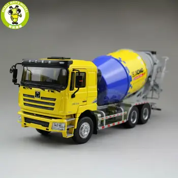 

1/35 XCMG MAN Schwing Concrete Mixing Truck Construction Machinery Diecast Model Toy Hobby Yellow