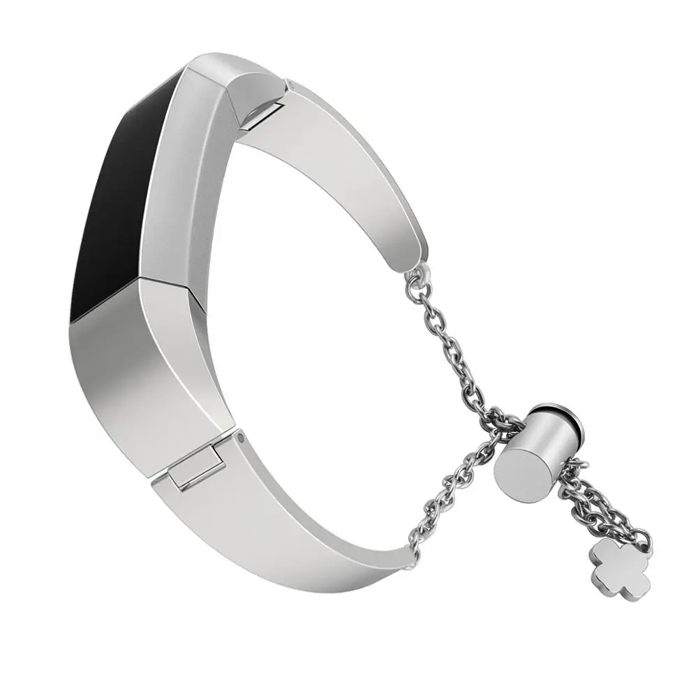 COMLYO ремешок для смарт-часов Fitbit Alta HR Фитнес трекер замена спортивный металлический браслет для часов Ремешок Для Fitbit Alta Smart Браслет