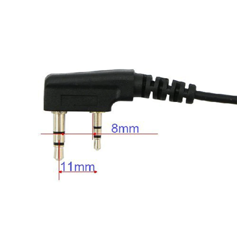 2 Pin Speaker MIC Microphone KMC-17 for Baofeng Kenwood Wouxun Walkie Talkie Two Way Radio BF-V6 UV-5R KG-UVD1 KG-689 2 Pin Speaker MIC Microphone KMC-17 for Baofeng Kenwood Wouxun Walkie Talkie Two Way Radio BF-V6 UV-5R KG-UVD1 KG-689