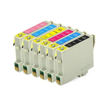 Full Ink 6 PCS Ink Cartridge T0481 T0482 T0483 T0484 T0485 T0486 Printer for Epson STYLUS PHOTO R200 R220 R300 R300M R320 R340
Full Ink 6 PCS Ink Cartridge T0481 T0482 T0483 T0484 T0485 T0486 Printer for Epson STYLUS PHOTO R200 R220 R300 R300M R320 R340