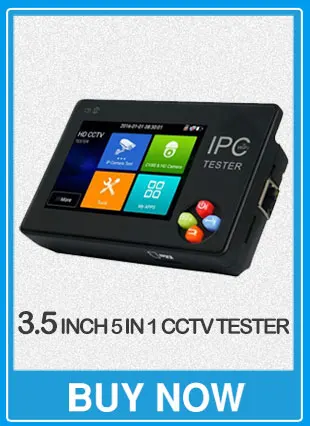 7 inch IPC H.265 4K IP 8MP TVI CVI 5MP AHD Camera Tester security tester CCTV Camera tester with HDMI Cable tracer