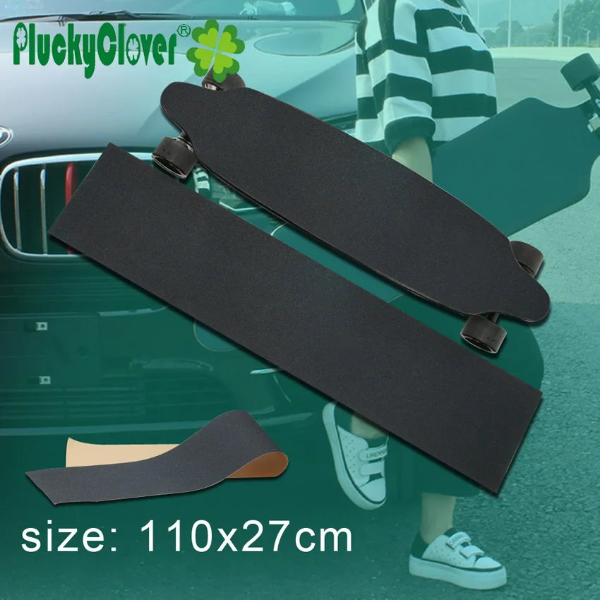 110x27cm Longboard Griptape Waterproof Skateboard Cruiser Sandpaper Anti-Slid Dance Dancing Baord GripTape for Longboard Scooter