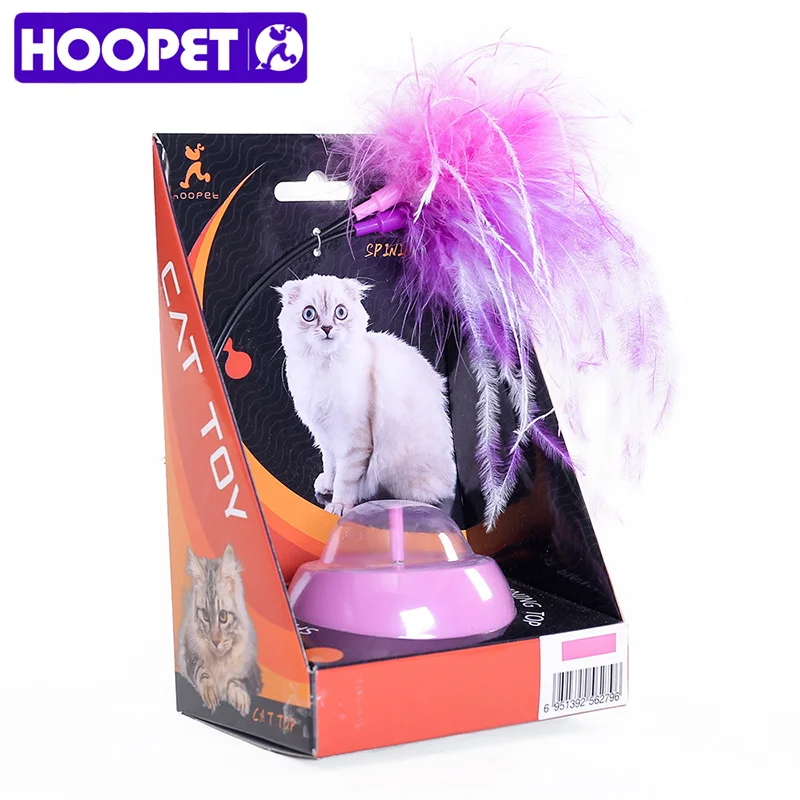 HOOPET Pet Cat Kitty Electric Cat Toy Cat Teaser Feather Amuses Funny