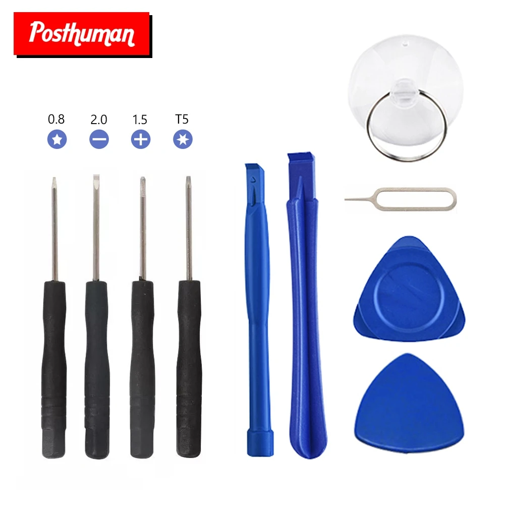 Hand Tools Set Professional 10 in 1 Mobile Phone Repair Tools Kit Pry Opening Tool Screwdriver Set for iPhone X 8 7 6S 6 Plus