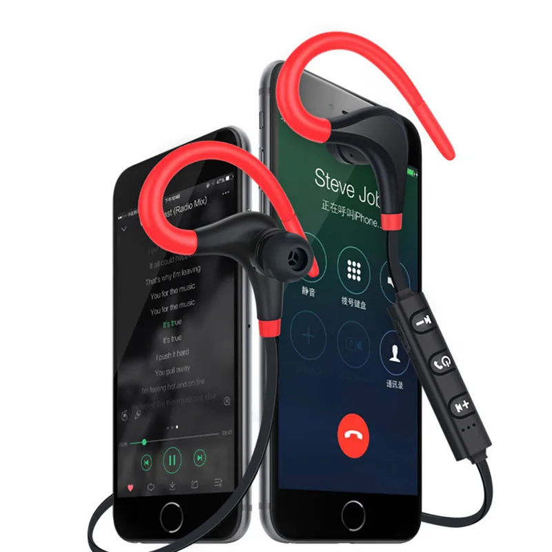 FERSHA Bluetooth наушники Беспроводные спортивные водонепроницаемые с микрофоном для