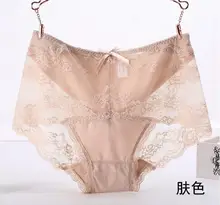 1PCS new Women s lace briefs underwear Stretch modal panties Multicolor classic high waist Lady s
