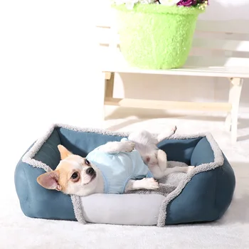 

Pet Dog Bed for Small Medium Large Dog House Soft Cat Nest Dog Baskets Kennel For All Season Pet Bed Teddy Puppy Cushion