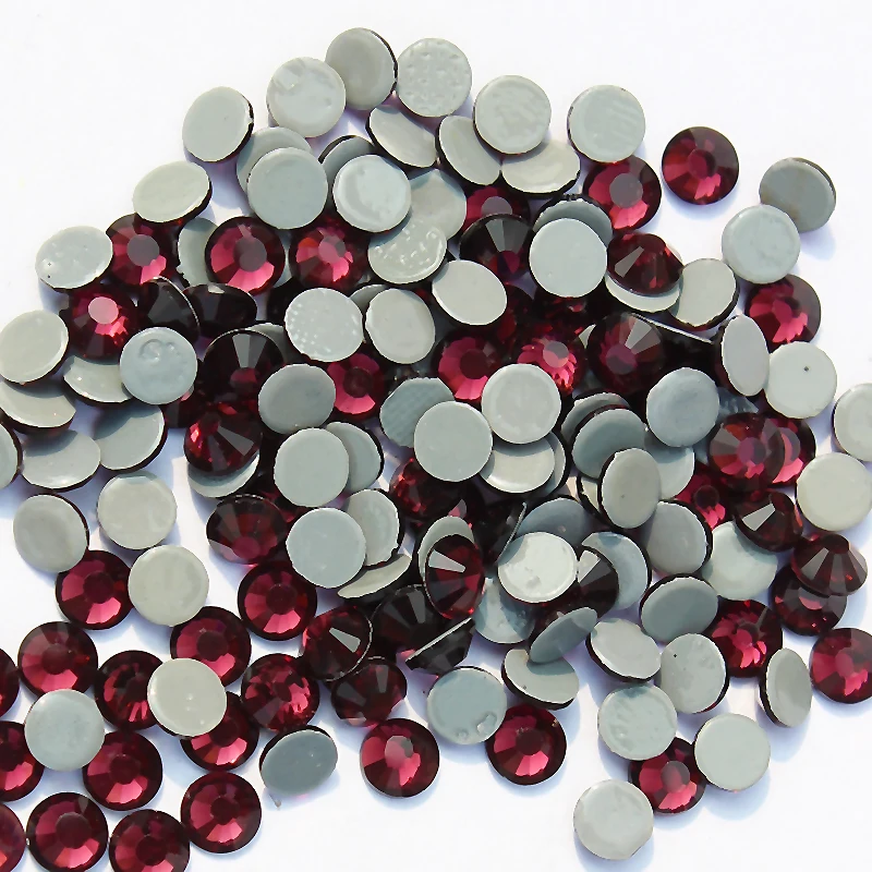 High Quality Crystal DMC Stones Amethyst Strass SS6 to SS30 Hotfix