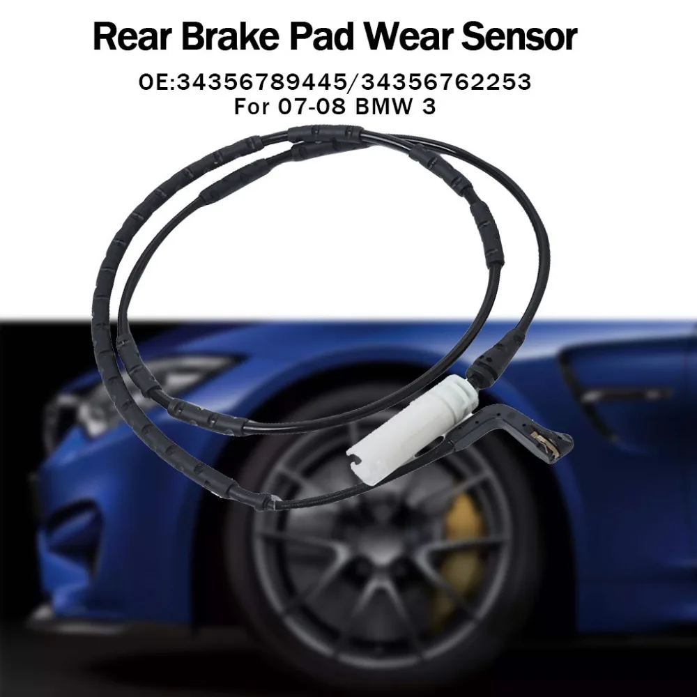 

Front Rear Brake Pad Wear Sensor for BMW E81 E90 E91 E92 3-Series 34356762252 34356762253