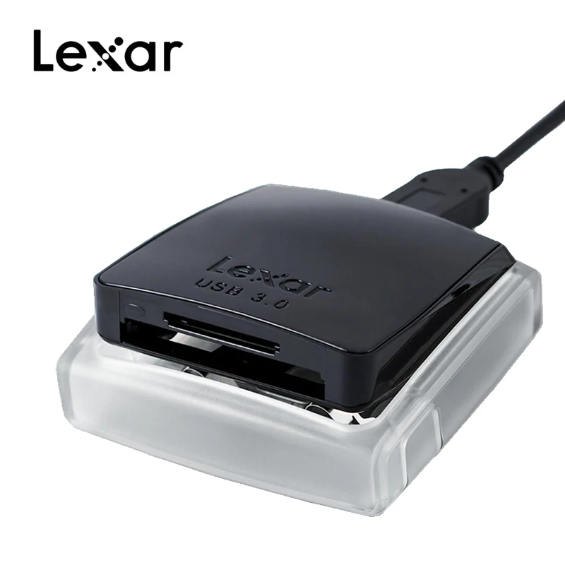Lexar tarjeta externa lector de alta velocidad USB Profesional 3,0 CompactFlash SDXC/SDHC ranura doble lector hasta 500 MB/S - 2