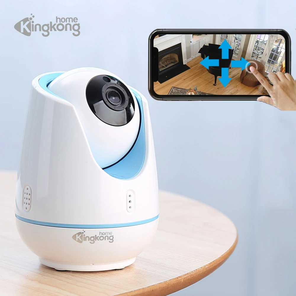 

Kingkonghome 1080P Wifi Camera Home Security Wireless CCTV Surveillance PTZ IP Cameras IR Night Vision Baby Monitor Cam Wi-Fi