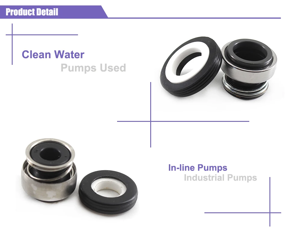 Механическое уплотнение насоса модель 301 водяного насоса механическим уплотнением 301-8/12/14/16/17/18/20/25/35 Керамика мембрана механическое уплотнение вала