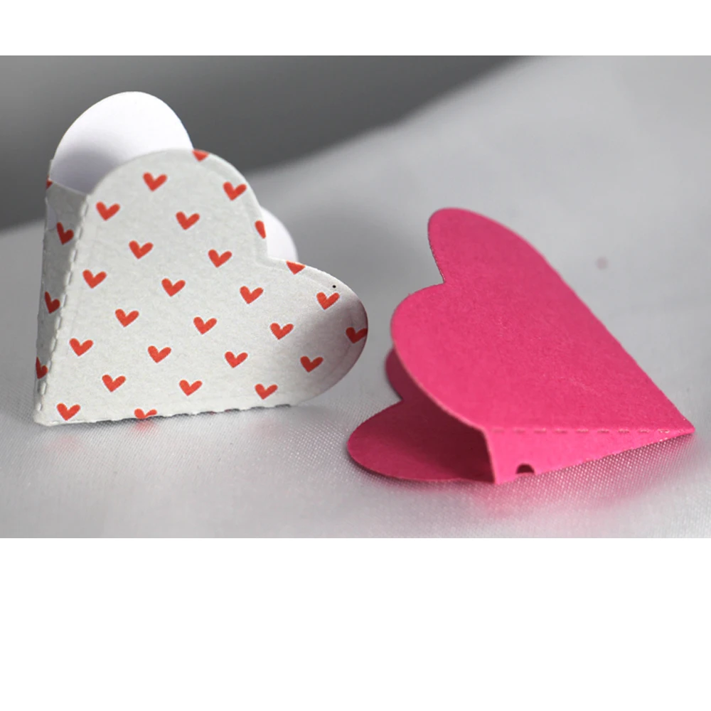 

Pop-up Love heart Frame Shape Metal Cutting Dies Stencil Scrapbook Album Embossing For Gift Card Making Handcraft 2019 New
