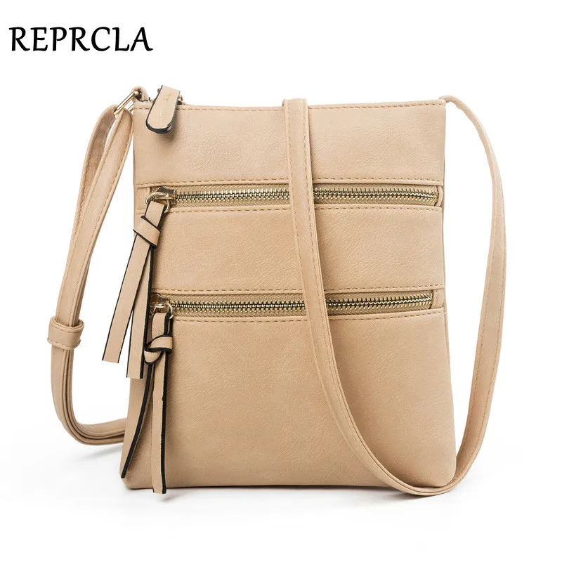 REPRCLA 10 ألوان عارضة المرأة حقيبة متعددة الوظائف رسول حقائب كتف مصمم حقيبة يد صغيرة Crossbody حقائب السيدات محفظة