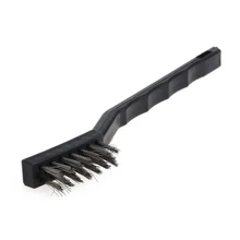 Удобный нейлон из нержавеющей стали латунная проволочная щетка зубные щетки Чистка ржавчины G08 большое значение 4 апреля