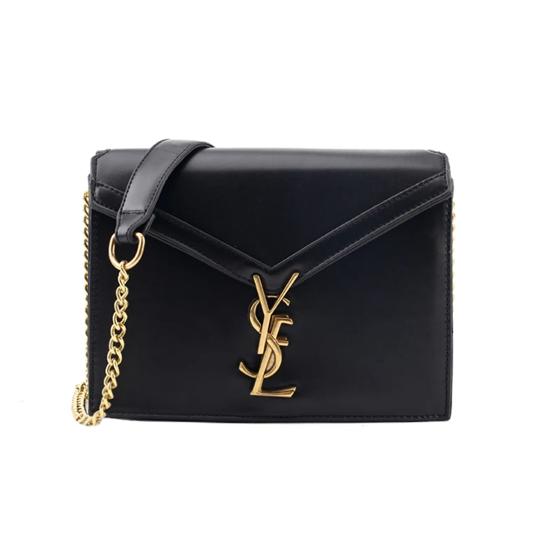

Luxury Brand Logo PU Leather Women Chain Shoulder Famous Design Ladies Paris Messenger Vintage Crossbody bags channels handbags