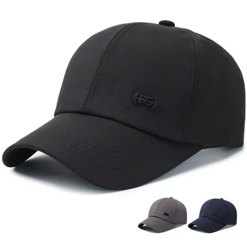 

MTTZSYLHH hat men's casual Korean version of the wild fashion hat outdoor sports street black adjustable baseball cap