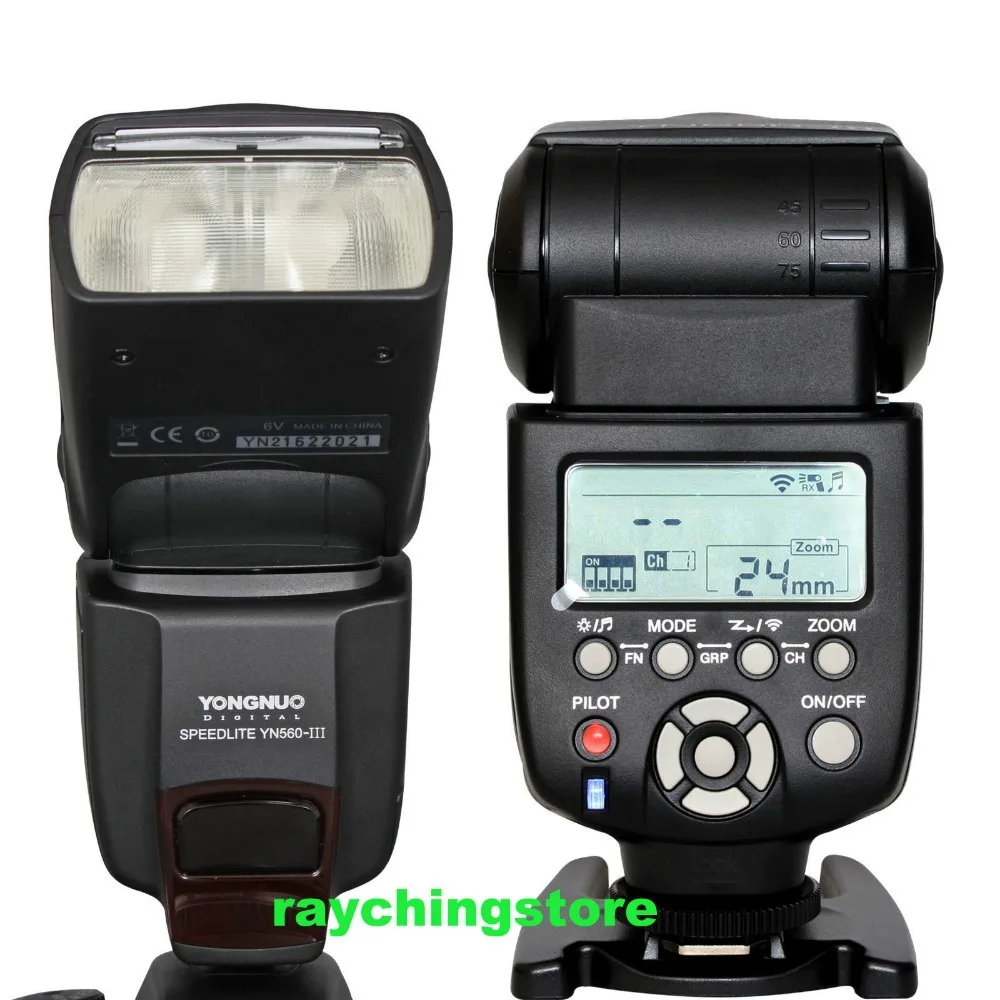 Yongnuo Manual YN560 III Flash Gun Speedlite For Canon Nikon Pentax