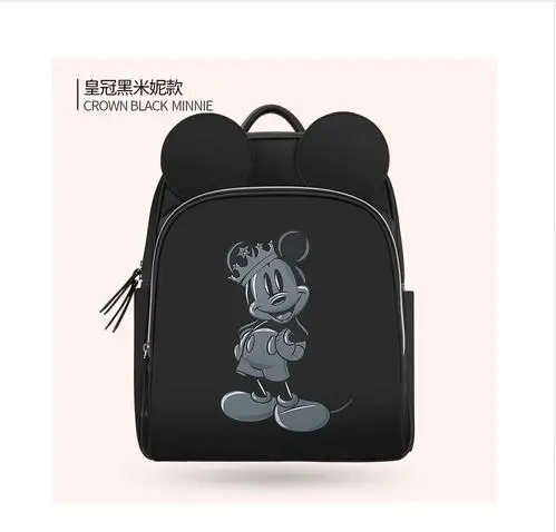 Disney Детские Пеленки сумки USB Микки милый Отопление Мумия Mochila материнства подгузник пеленки коляска мешок изоляции сумка Mochila - Цвет: color 2
