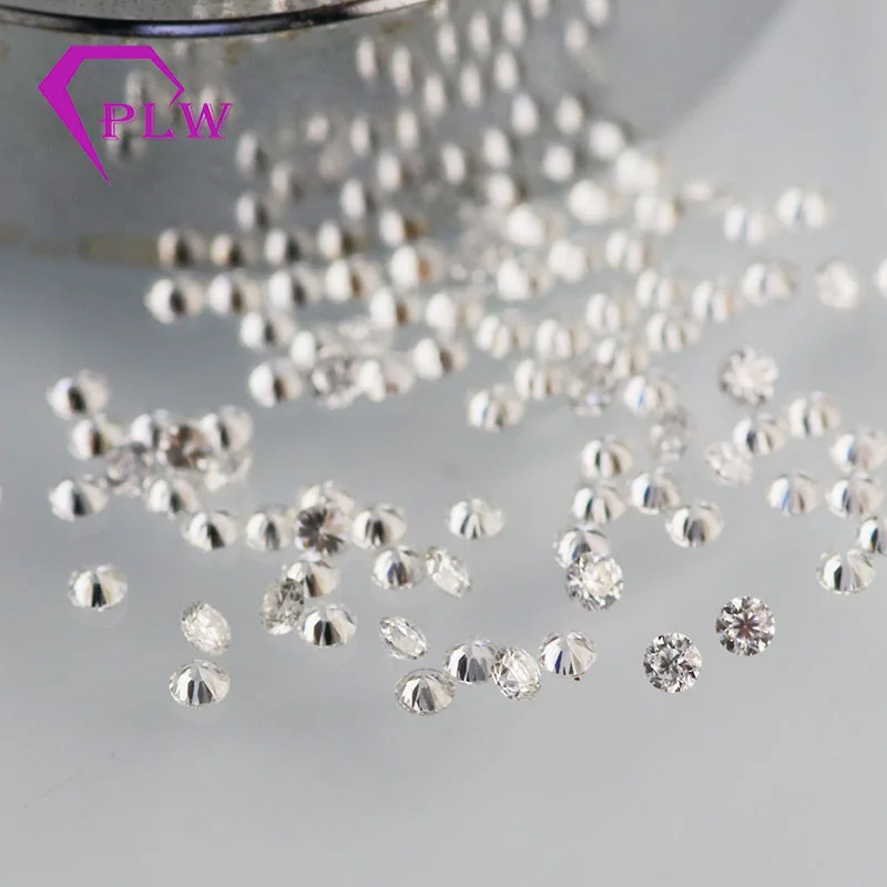 Melee moissanite lab созданный драгоценный камень возле бриллиантов Dcolor около 0.05ct1 9