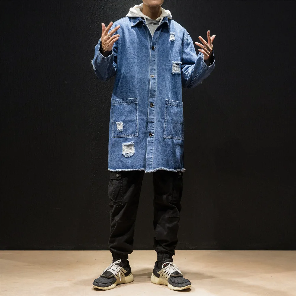 Hot Sale Japan Style Men Denim Jacket 