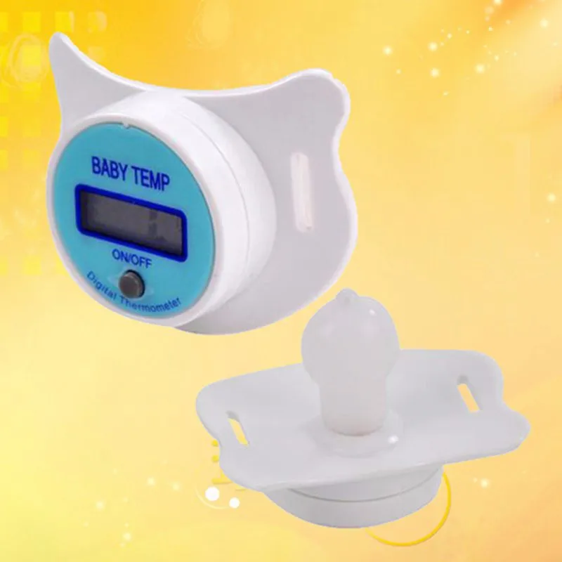 Мониторы для здоровья, термометр для детских сосок, термометр для детских сосок, цифровая соска для рта с ЖК-дисплеем