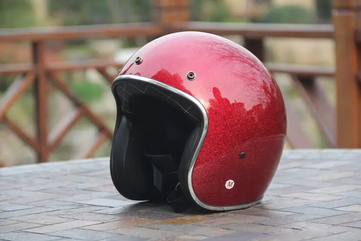 

Retro helmet spring and summer men and women motorcycle motorcycle electric car full of four seasons DOT certification